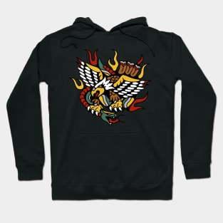 Eagle and snake Hoodie